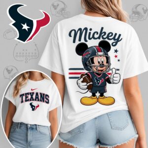 Houston Texans X Mickey Mouse Football Game Day Unisex T-Shirt