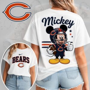 Chicago Bears X Mickey Mouse Football Game Day Unisex T-Shirt