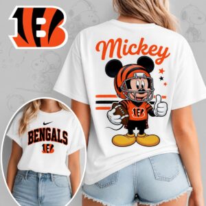 Cincinnati Bengals X Mickey Mouse Football Game Day Unisex T-Shirt