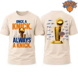 Knicks 2026 Finals Champions Once A Knick Always A Knick Two Sided Shirt