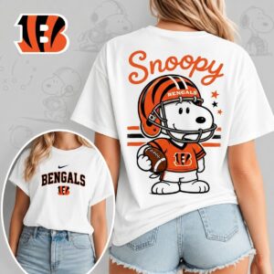 Cincinnati Bengals X Snoopy Football Game Day Unisex T-Shirt