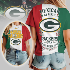 Green Bay Packers 2026 Nfl Mexican By Birth Unisex 3D Shirt
