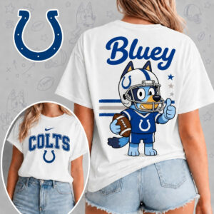Indianapolis Colts X Bluey Football Game Day Unisex T-Shirt