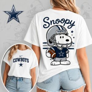 Dallas Cowboys X Snoopy Football Game Day Unisex T-Shirt