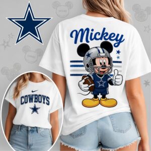 Dallas Cowboys X Mickey Mouse Football Game Day Unisex T-Shirt