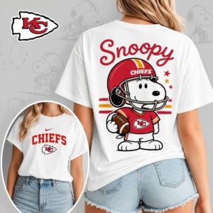 Kansas City Chiefs X Snoopy Football Game Day Unisex T-Shirt