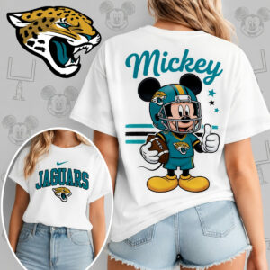 Jacksonville Jaguars X Mickey Mouse Football Game Day Unisex T-Shirt