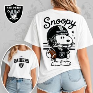 Las Vegas Raiders X Snoopy Football Game Day Unisex T-Shirt