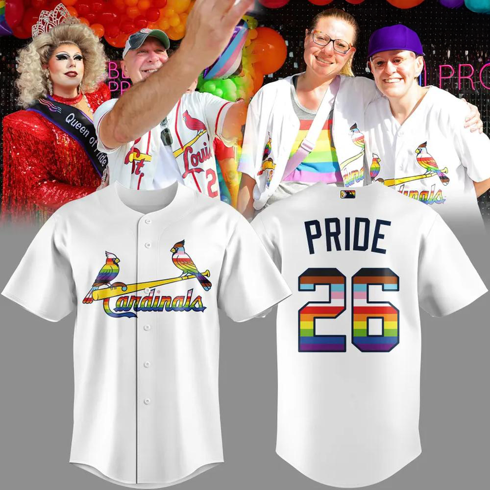 St Louis Cardinals Pride Night 2026 Jersey