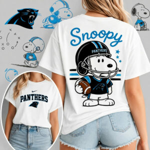 Carolina Panthers X Snoopy Football Game Day Unisex T-Shirt