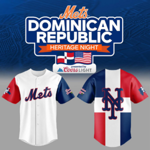 New York Mets X Dominican Republic Heritage Night 2026 Baseball Jersey