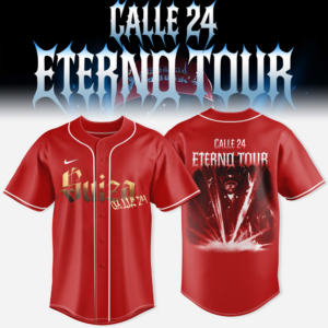 Calle 24 Eterno Tour 2026 Baseball Jersey