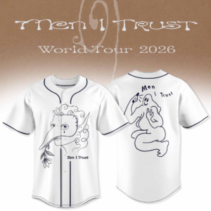 Men I Trust World Tour 2026 Baseball Jersey