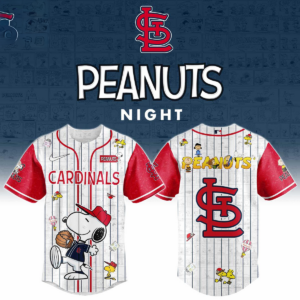 St Louis Cardinals X Peanuts Night 2026 Baseball Jersey