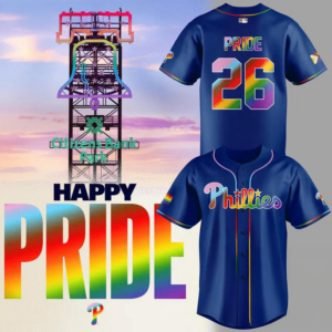 Philadelphia Phillies 2026 Happy Pride Night Baseball Jersey