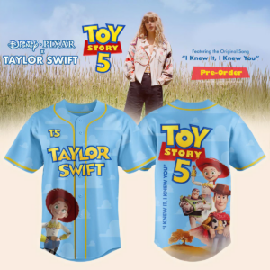 Taylor Swift X Toy Story 5 Original Song I Knew It I Knew You 2026 Baseball Jersey