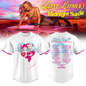 Zara Larsson Girls Trip Eurosummer Fest 2026 Baseball Jersey