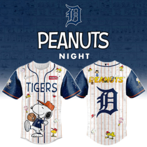 Detroit Tigers X Peanuts Night 2026 New Jersey