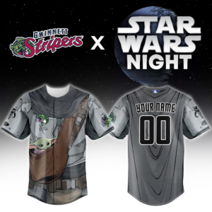 Gwinnett Stripers X Star Wars Night 2026 Personalized Baseball Jersey