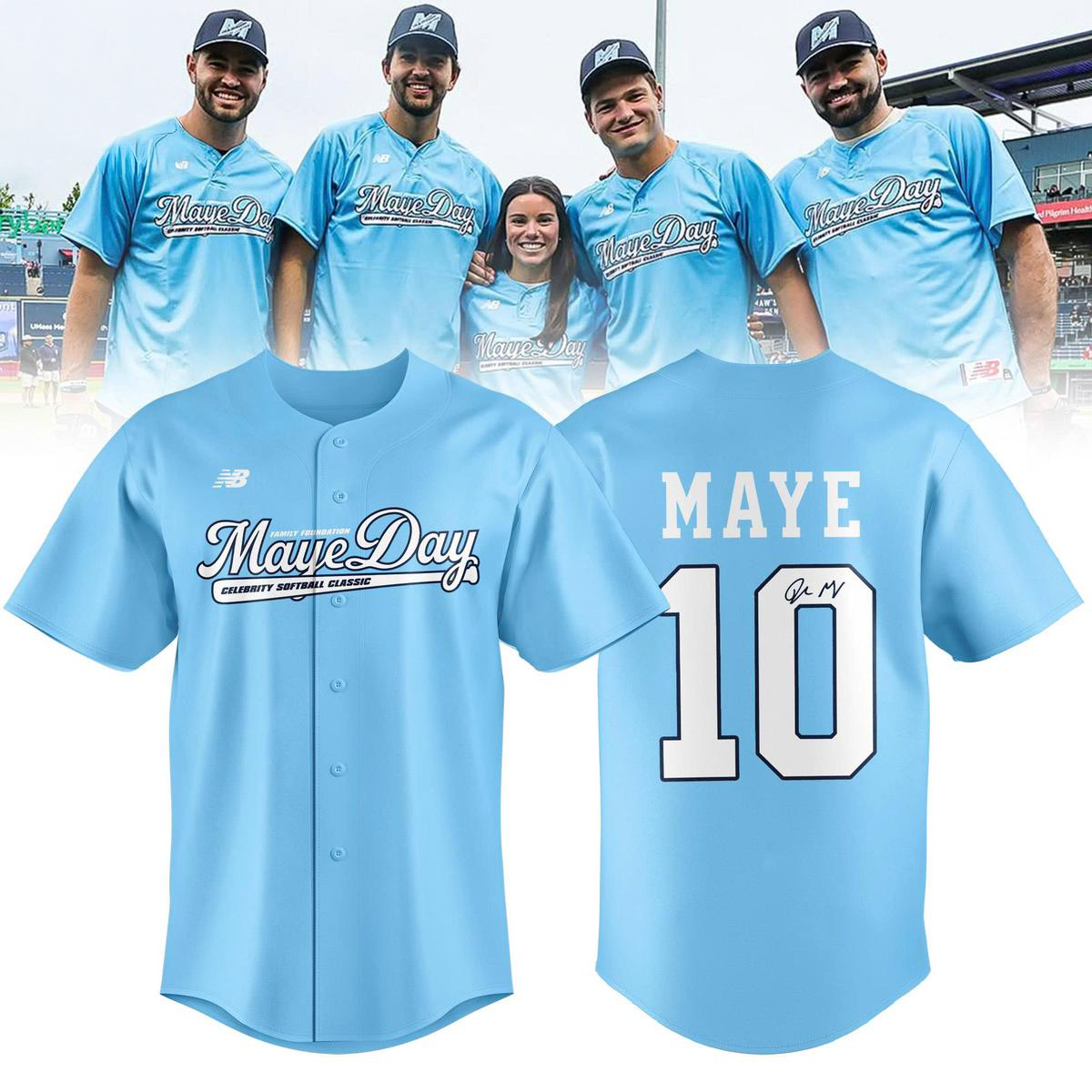 Mayeday Celebrity Softball Classic 2026 Baseball Jersey
