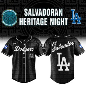 Los Angeles Dodgers X Salvadoran Heritage Night 2026 Baseball Jersey