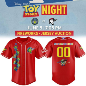 Fayetteville Woodpeckers X Toy Story Night 2026 Personalized Baseball Jersey