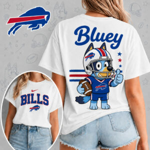 Buffalo Bills X Bluey Football Game Day Unisex T-Shirt