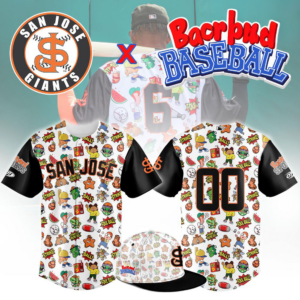 San Jose Giants X Backyard Baseball Limited Edition Custom Jersey