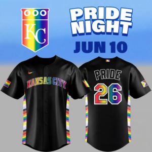 Kansas City Royals 2026 Pride Night Limited Baseball Jersey
