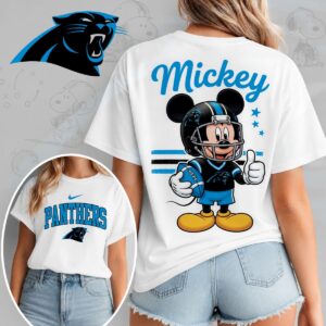 Carolina Panthers X Mickey Mouse Football Game Day Unisex T-Shirt