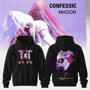 Madonna Confessions Ii Album Purple Aesthetic Fan Hoodie Collection