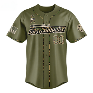 Jacksonville Jumbo Shrimp Military Appreciation Night 2026 Baseball Jersey