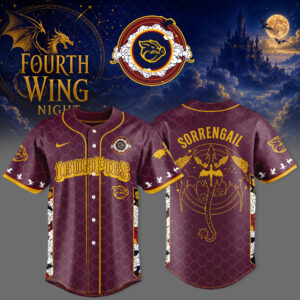 Lehigh Valley Ironpigs Fourth Wing Night 2026 Collector Baseball Jersey