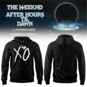 After Hours Til Dawn Tour Official Fan Apparel Hoodie