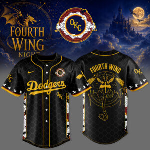 Oklahoma City Dodgers Fourth Wing Night 2026 Baseball Jersey Collection
