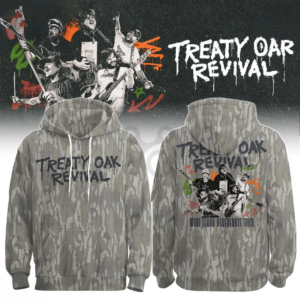 Treaty Oak Revival West Texas Degenerate Tour Camo Hoodie