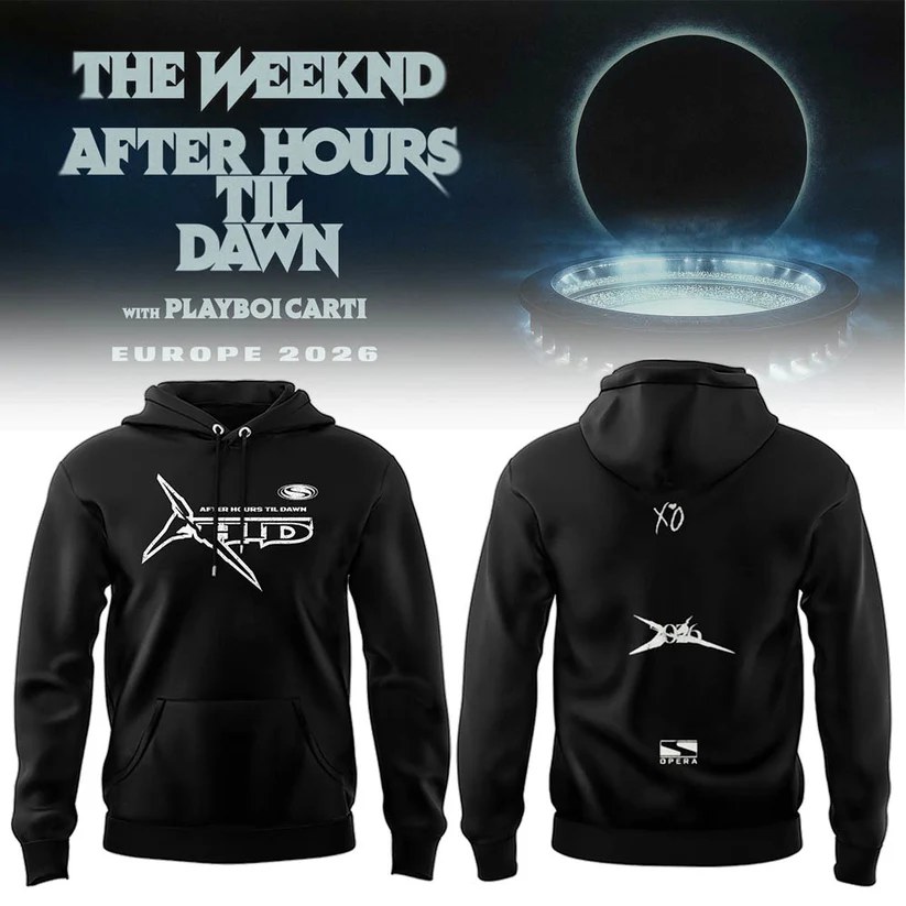 After Hours Til Dawn Tour Limited Merchandise Hoodie Collection