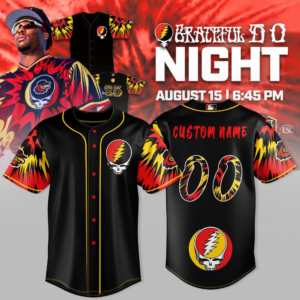 Rochester Red Wings Grateful Dead Night Custom Baseball Jersey