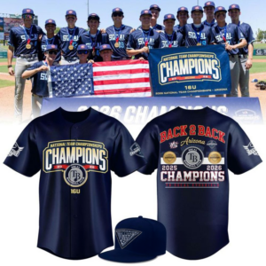 Tb Socal Evoshield 2026 Usa Baseball National Team Championships 16U Champions Twosided Graphic Jersey