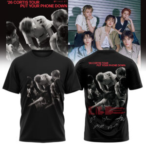 Cortis Tour 2026 Put Your Phone Down Tour Dates T-Shirt Concert Fan Gift Limited Edition