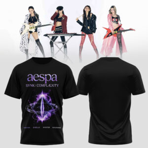 Aespa Synk CompleXity Live Tour Official Graphic T-Shirt Collection