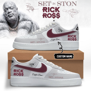Rick Ross Set In Stone Album 2026 Air Force 1 Sneakers