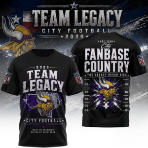 Minnesota Vikings Nfl Gridiron Dynasty Limited Edition 3D Fan Shirt