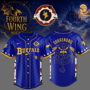 Buffalo Bisons Fourth Wing Night 2026 Collector Baseball Jersey Edition