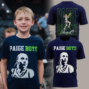 Dallas Wings Paige Bueckers Navy Limited Edition Graphic T-Shirt