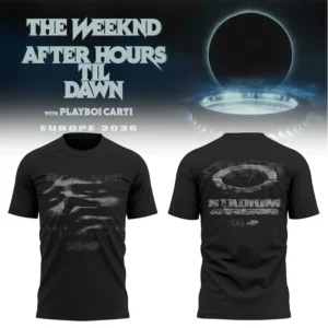 After Hours Til Dawn Tour Official Concert Graphic T-Shirt