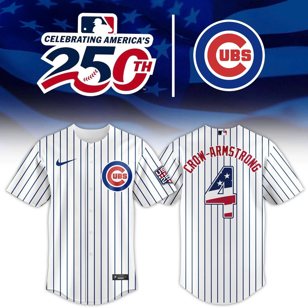 Chicago Cubs Usa 250Th Anniversary 2026 Limited Baseball Jersey Collection