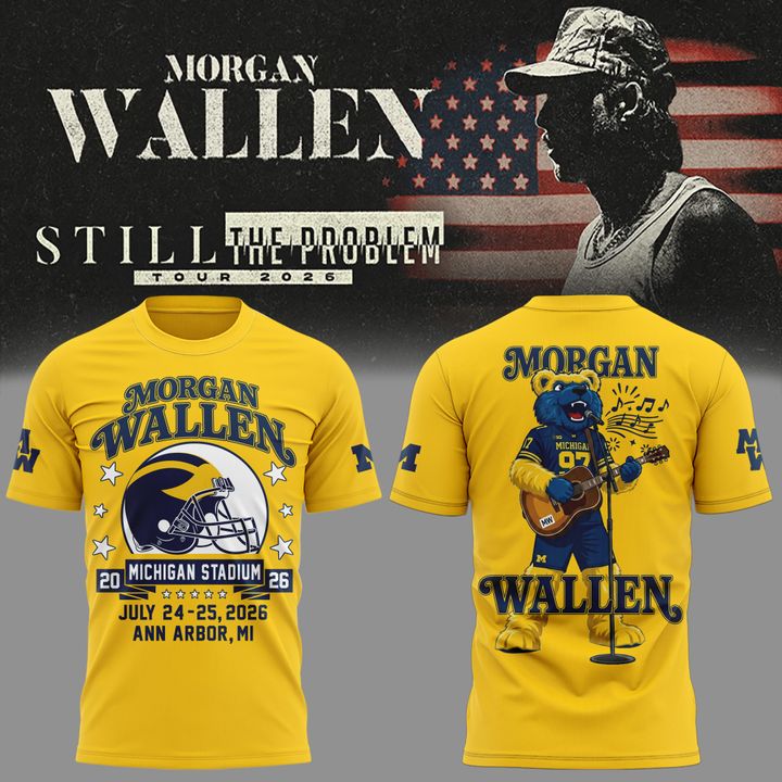 Morgan Wallen X Michigan Wolverines Limited Edition Fan T-Shirt