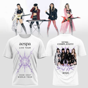 Aespa Synk CompleXity Live Tour Exclusive Merchandise T-Shirt