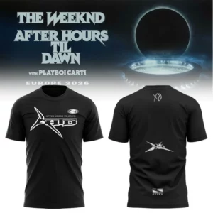 After Hours Til Dawn Tour Limited Edition Graphic T-Shirt